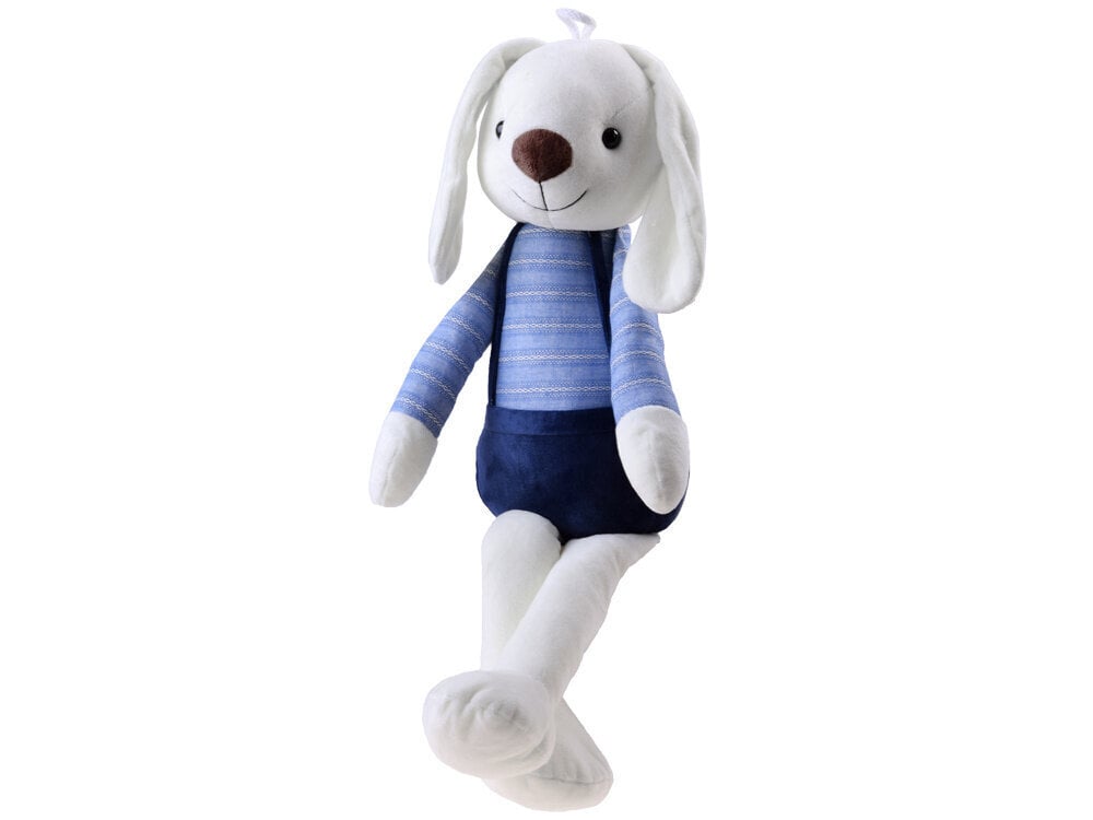 Pehme mänguasi jänes lühikeste pükstega 60 cm, sinine hind ja info | Pehmed mänguasjad | kaup24.ee