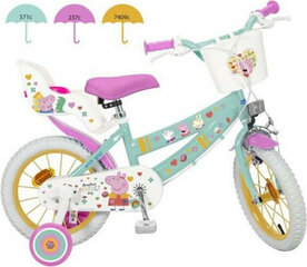 Детский велосипед Toimsa Peppa Pig (3-5 года) 12" цена и информация | Велосипеды | kaup24.ee