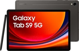 Samsung tahvelarvuti Galaxy Tab S9 11" WiFi+5G, 8GB/128GB, Android 12, Graphite hind ja info | Tahvelarvutid | kaup24.ee