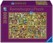 Ravensburger pusle Bookshelf, 18000-osaline hind ja info | Pusled | kaup24.ee