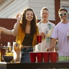 Lauamäng Beer Pong hind ja info | Originaalsed seltskonnamängud | kaup24.ee