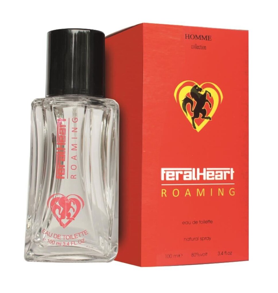 Tualettvesi meestele Homme Collection Feral Heart Roaming EDT, 100 ml цена и информация | Meeste parfüümid | kaup24.ee