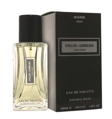 Tualettvesi meestele Homme Collection Dollar & Gambling EDT, 100 ml hind ja info | Meeste parfüümid | kaup24.ee