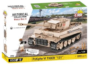 COBI - Конструктор Panzerkampfwagen VI Tiger 131, 1/28, 2556 цена и информация | Конструкторы и кубики | kaup24.ee