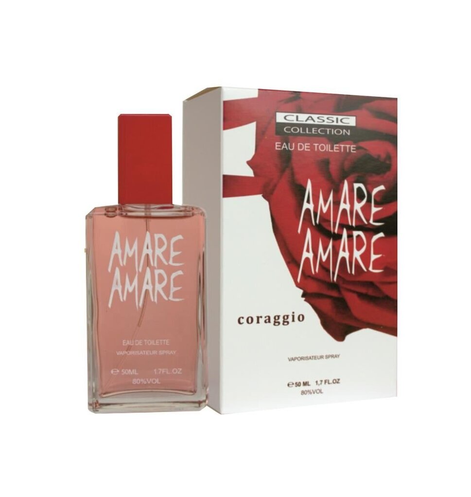 Tualettvesi naistele Classic Collection Amare Amare EDT, 50 ml цена и информация | Naiste parfüümid | kaup24.ee