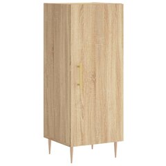 vidaXL puhvetkapp, Sonoma tamm, 34,5 x 34 x 90 cm tehispuit hind ja info | Elutoa väikesed kapid | kaup24.ee