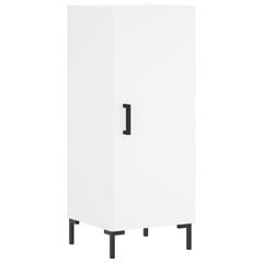 vidaXL puhvetkapp, valge, 34,5 x 34 x 90 cm, tehispuit hind ja info | Elutoa väikesed kapid | kaup24.ee