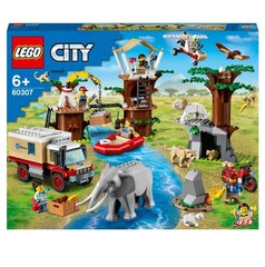 60307 LEGO® City Лагерь спасения дикой природы цена и информация | Конструкторы и кубики | kaup24.ee