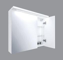 Подвесной шкафчик для ванной комнаты Eliza, 60x62x24 см, белый цена и информация | Шкафчики для ванной | kaup24.ee