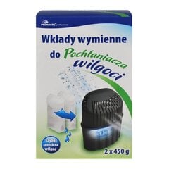 Niiskuse absorber Primacol Professional Wilgoci, 2x450g цена и информация | Осушители воздуха, влагопоглотители | kaup24.ee