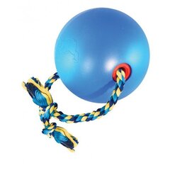 Nööriga mängupall Ethical, 18 cm, sinine hind ja info | Mänguasjad koertele | kaup24.ee