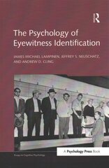 Psychology of Eyewitness Identification hind ja info | Ühiskonnateemalised raamatud | kaup24.ee