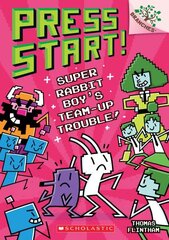 Super Rabbit Boy's Team-Up Trouble!: A Branches Book (Press Start! #10): Volume 10 hind ja info | Noortekirjandus | kaup24.ee