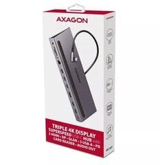 Axagon HMC-4KX3 hind ja info | USB jagajad, adapterid | kaup24.ee