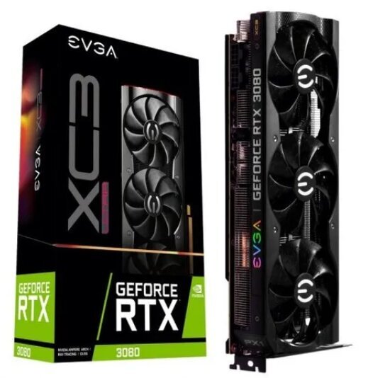 EVGA GeForce RTX 3080 XC3 Ultra Gaming (10G-P5-3885-KR) hind ja info | Videokaardid (GPU) | kaup24.ee