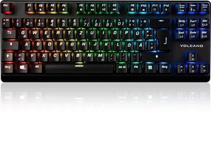 Modecom Volcano LanParty RGB цена и информация | Клавиатура с игровой мышью 3GO COMBODRILEW2 USB ES | kaup24.ee