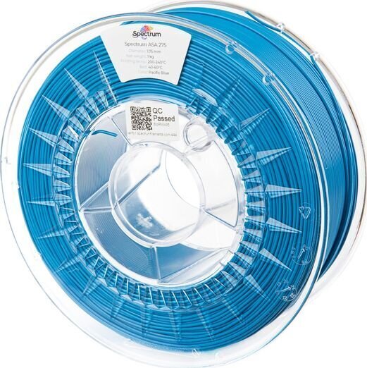 Filament Spectrum ASA 275 1.75mm 1kg Pacific Blue hind ja info | Nutiseadmed ja aksessuaarid | kaup24.ee