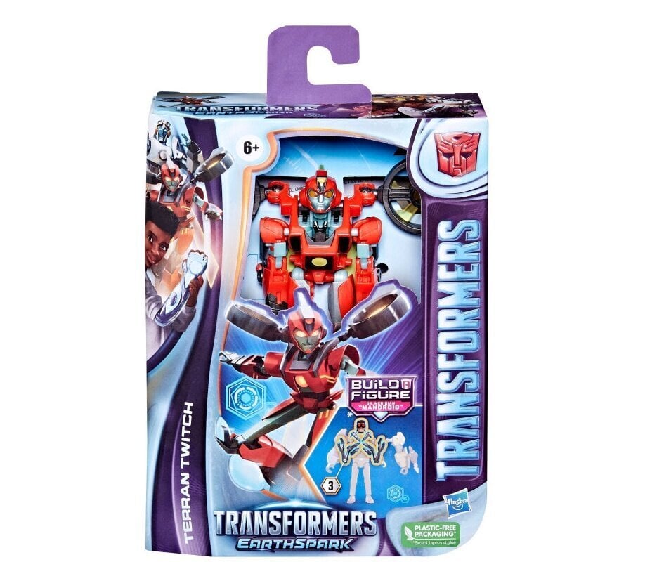 Transformer Hasbro Earthspark Deluxe võitleja Twitch цена и информация | Poiste mänguasjad | kaup24.ee