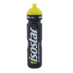 Joogipudel Isostar, 1000 ml (must) hind ja info | Jalgratta joogipudelid, pudelihoidjad | kaup24.ee