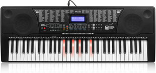 Клавишный инструмент Kisai KL-91M со световым управлением цена и информация | Принадлежности для музыкальных инструментов | kaup24.ee