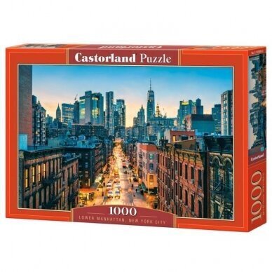 Pusle Castorland Lower Manhattan 1000 osa hind ja info | Pusled | kaup24.ee