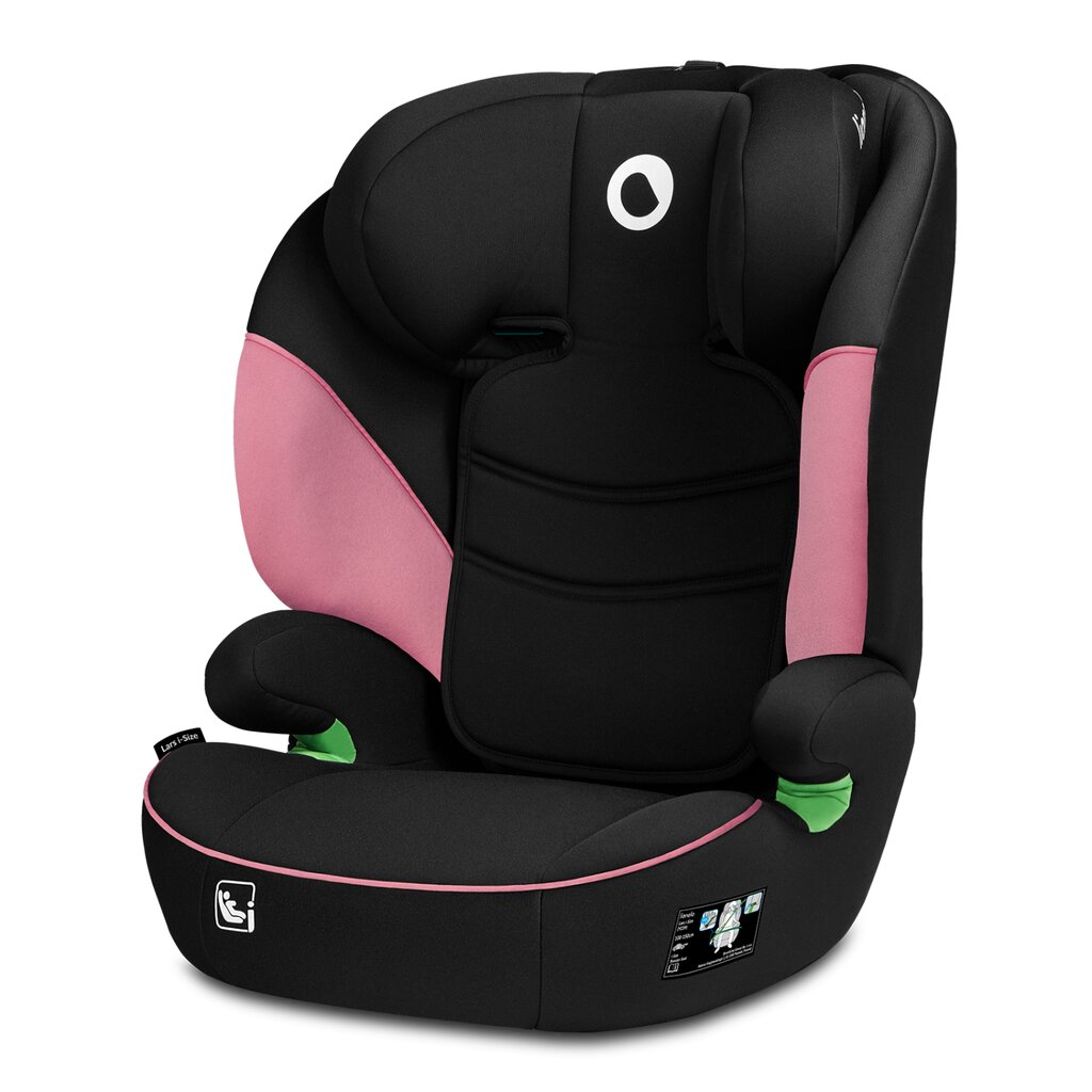 Turvatool Lionelo Lars i-Size, 15 - 36 kg, Pink Baby цена и информация | Turvatoolid | kaup24.ee