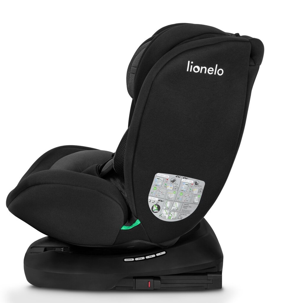 Turvatool Lionelo Bastiaan I-size, 0-36 kg, Black Grey цена и информация | Turvatoolid | kaup24.ee