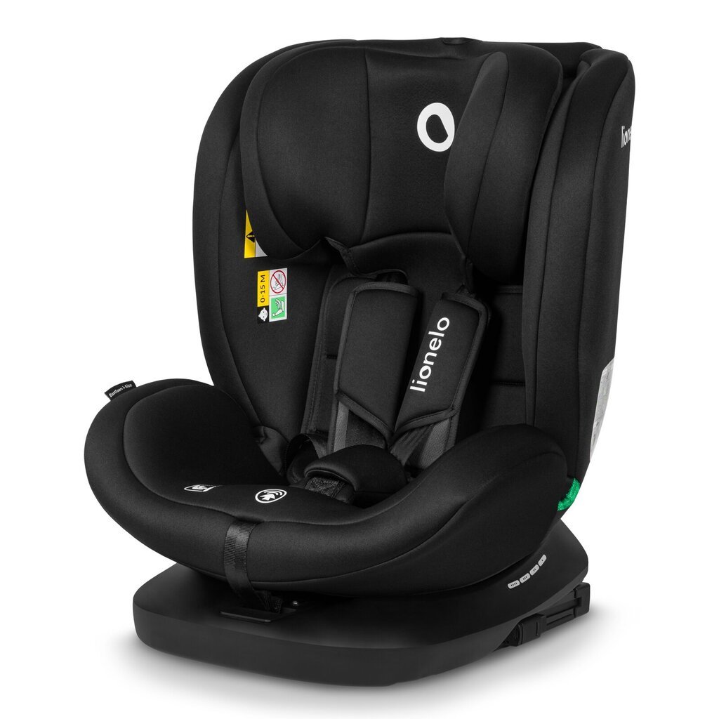 Turvatool Lionelo Bastiaan I-size, 0-36 kg, Black Grey цена и информация | Turvatoolid | kaup24.ee