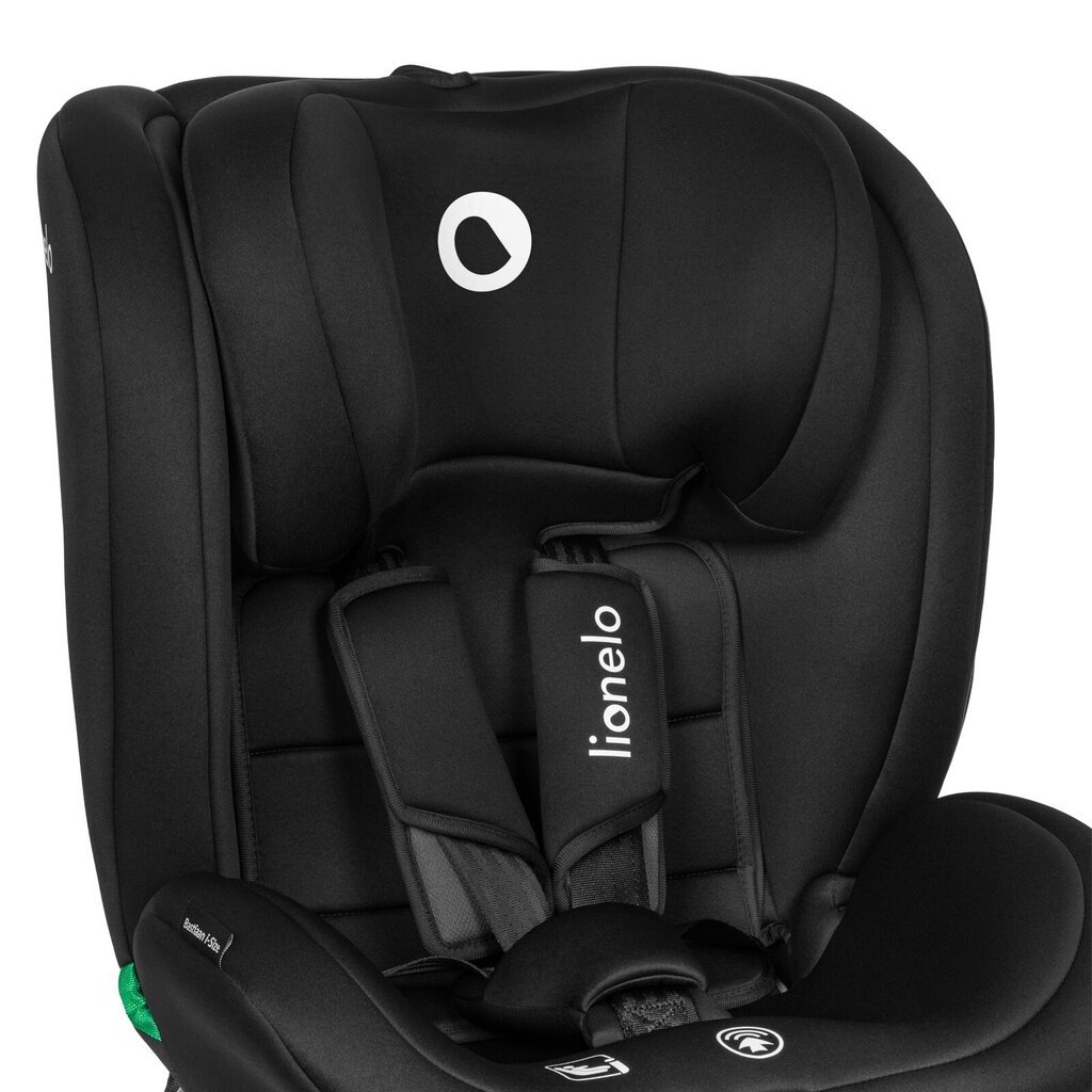 Turvatool Lionelo Bastiaan I-size, 0-36 kg, Black Grey цена и информация | Turvatoolid | kaup24.ee