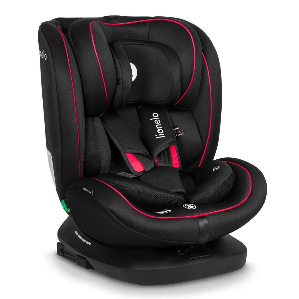 Turvatool Lionelo Bastiaan I-size, 0-36 kg, Black Red цена и информация | Turvatoolid | kaup24.ee