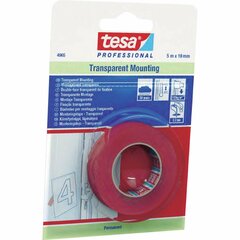 Двусторонний скотч TESA 4965 Внешний Прозрачный (19 mm x 5 m) цена и информация | Tesa Сантехника, ремонт, вентиляция | kaup24.ee