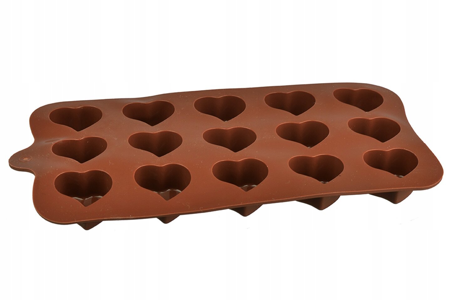 Silikoonvorm šokolaadile Südamed, 19,5 x 10 cm цена и информация | Köögitarbed | kaup24.ee