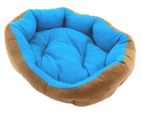Lemmiklooma voodi, sinine, 33x38 cm hind ja info | Pesad, padjad | kaup24.ee