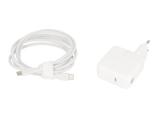LaadijaUSB type C USB-C, 29 W, valge hind ja info | Sülearvutite laadijad | kaup24.ee