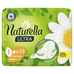 Hügieenilised sidemed Naturella Ultra Normal, 10 tk hind ja info | Tampoonid, hügieenisidemed, menstruaalanumad | kaup24.ee