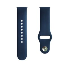 Evelatus Universal 22mm Silicone Loop Blue цена и информация | Аксессуары для смарт-часов и браслетов | kaup24.ee