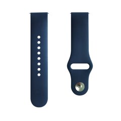 Evelatus Universal 20mm Silicone Loop Blue цена и информация | Аксессуары для смарт-часов и браслетов | kaup24.ee