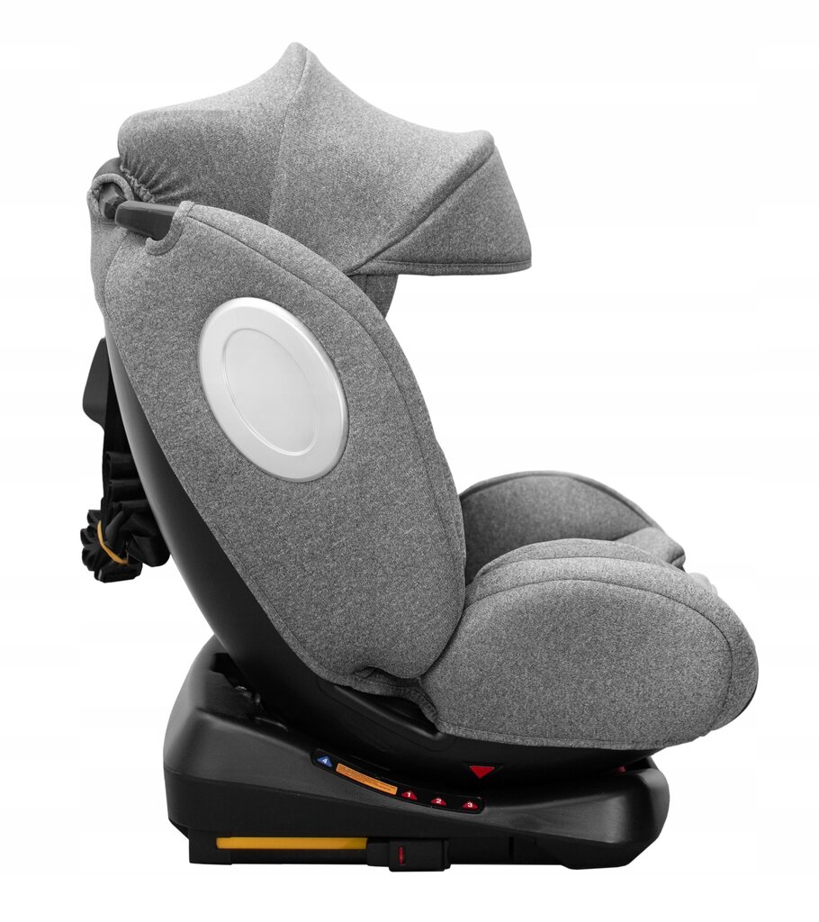 Turvahäll 360° Isofix, hall, 0-36 kg Kids Zone YC06 hind ja info | Turvatoolid | kaup24.ee