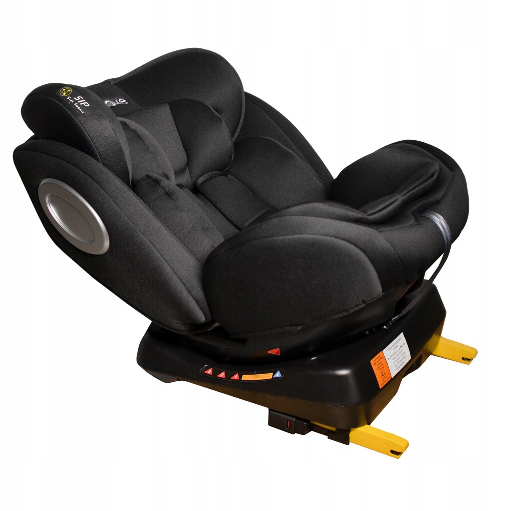 Turvahäll 360° Isofix, must, 0-36 kg Kids Zone YC06 hind ja info | Turvatoolid | kaup24.ee