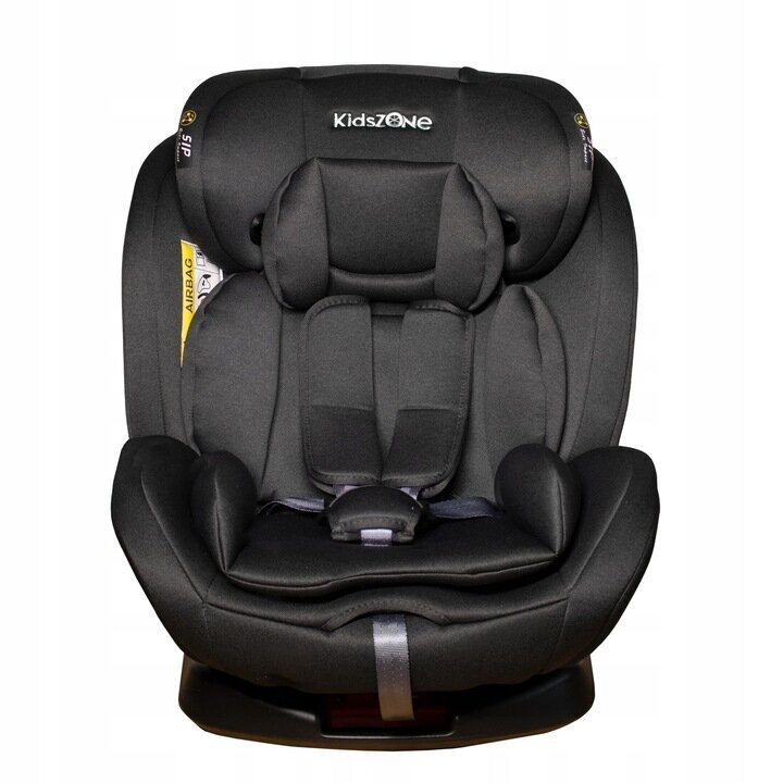 Turvahäll 360° Isofix, must, 0-36 kg Kids Zone YC06 hind ja info | Turvatoolid | kaup24.ee