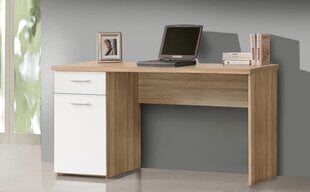 Письменный стол Net106 MT936, белый/цвет дуба цена и информация | Компьютерные, письменные столы | kaup24.ee