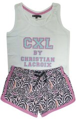 Пижама для девочек CXL, белая цена и информация | Пижамы, халаты для девочек | kaup24.ee