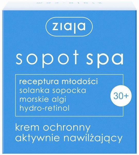 Niisutav näokreem Ziaja Sopot Spa 30+ 50 ml цена и информация | Näokreemid | kaup24.ee