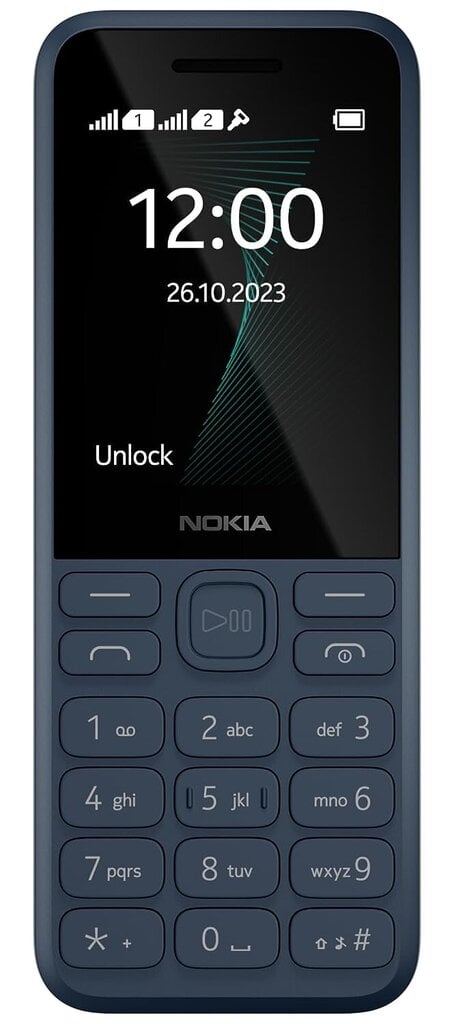 Nokia 130 M TA-1576 Dark Blue цена и информация | Telefonid | kaup24.ee