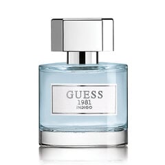 Tualettvesi Guess 1981 Indigo EDT naistele 100 ml hind ja info | Guess Parfüümid ja lõhnad | kaup24.ee