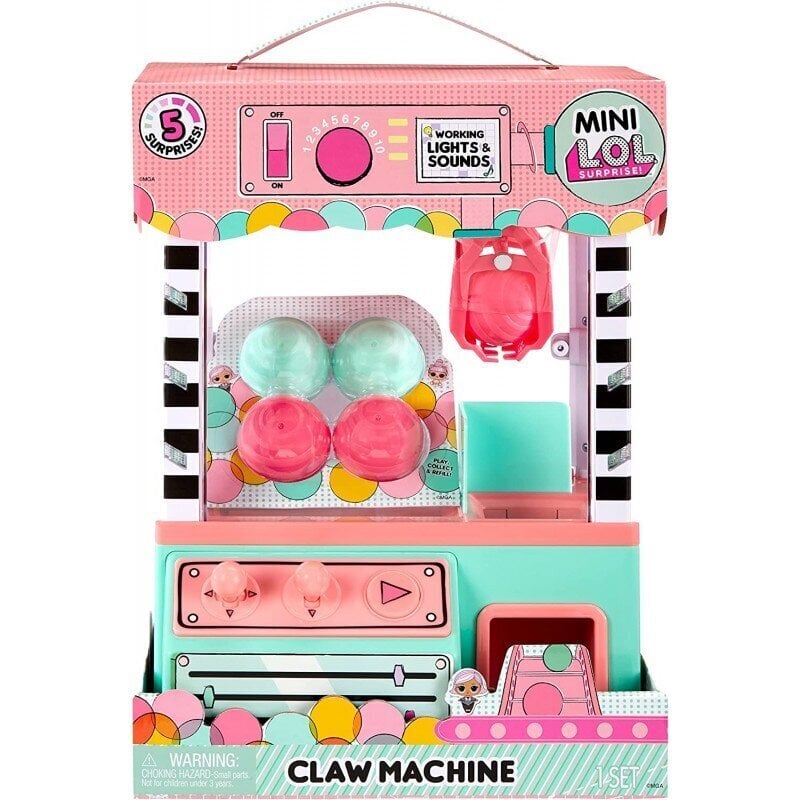 Mängumasin - "LOL Surprise Minis Claw Machine" цена и информация | Tüdrukute mänguasjad | kaup24.ee