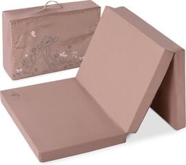 Дорожный детский матрас Hauck Sleeper Bambi Rose, 120x60 см, розовый цена и информация | Манежи для детей | kaup24.ee