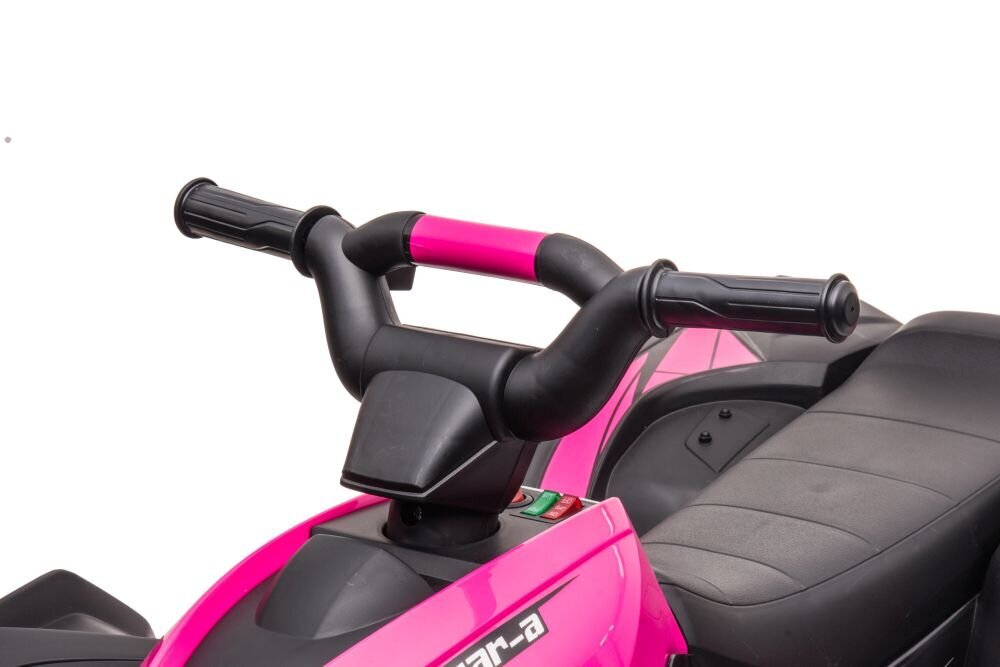 Üksik elektriline neljarattaline jalgratas HL568, roosa hind ja info | Laste elektriautod | kaup24.ee