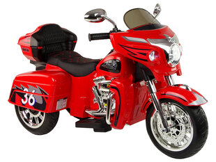 Детский одноместный трехколесный электромотоцикл Goldwing NEL-R1800GS, красный цена и информация | Электромобили для детей | kaup24.ee