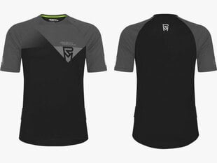 Jalgrattasärk Rock Machine Trail Jersey SS, must/hall, XL цена и информация | Одежда для велосипедистов | kaup24.ee